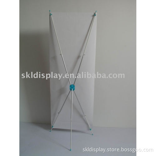 X banner, X display stand
